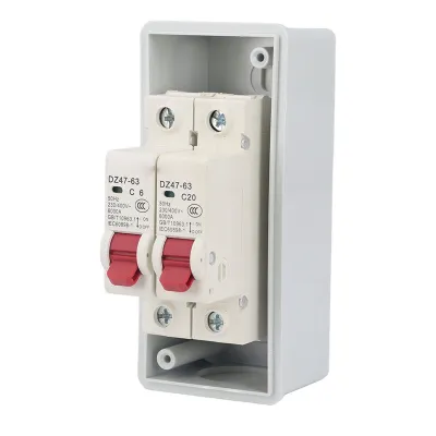 Immagine prodotto di Scatola di distribuzione impermeabile all'aperto, scatola di distribuzione impermeabile, scatola di distribuzione all'aperto, scatola di distribuzione di potenza, scatola di distribuzione dell'interruttore automatico, accessori elettrici