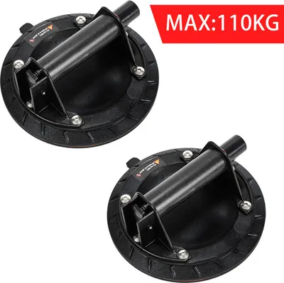 Produktbild von Jopassy 2x Saugheber Vakuum Glassauger Saugnapfhalter Fliesen Glasheber max.120KG