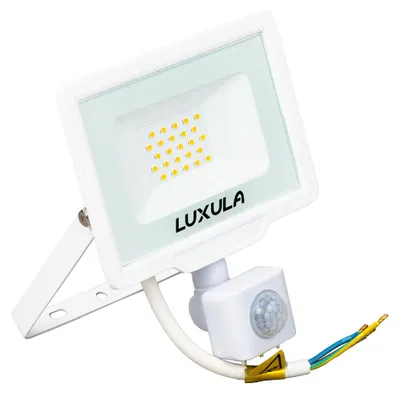 Produktbild von LUXULA LED Fluter 20 W 4000 K neutralweiß weiß IP65