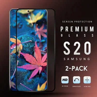 Obrázek produktu pro 1-balení Samsung Galaxy S20 Ochranné sklo na displej - Tvrzené sklo 9H - Super kvalita 3D