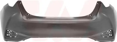 Produktbild von VAN WEZEL Heckstoßstange Stoßfänger Hinten für TOYOTA Yaris Schrägheck (P13) Yaris III Kastenwagen (XP13)