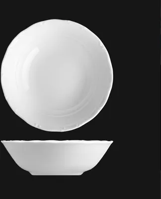 Produktbild von Kompottschale 17 cm, weißes Porzellan, Verona, G. Benedikt