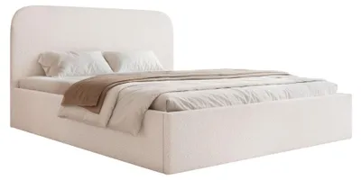 Produktbild von Selsey Sonvivo - Polsterbett 160x200 mit Bettkasten, Chenille, cremefarben