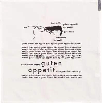 Produktbild von Gourmet Stoffservietten "Guten Appetit"
