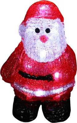 Image de Petit Pere noel lumineux a LED blanc froid