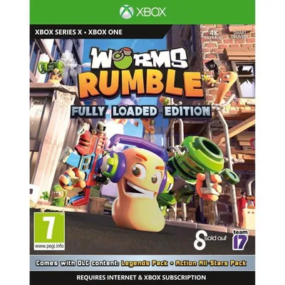 Produktbild von Sold Out Worms Rumble - Fully Loaded Edition, Xbox One, Multiplayer-Modus, E10+ (Jeder über 10 Jahre), Physische Medien