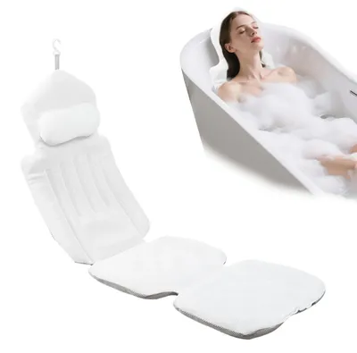 Imagen del producto de Elzusha - Alfombrilla para baño, cojín para baño: un cojín revolucionario para mayor comodidad
