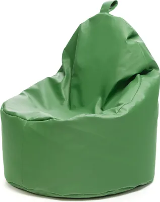 Produktbild von Ecopuf - Sitzsack Bean Bag, aus Kunstleder, 70 x 75 cm - Yoko Grün E9