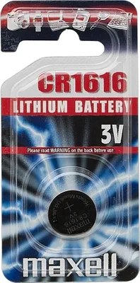 Immagine prodotto di Maxell Batterie Knopfzelle CR1616 3V  55mAh Lithium     1St.