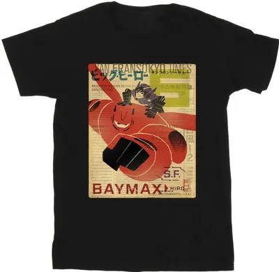 Produktbild von Disney - "Big Hero 6" T-Shirt für Herren BI16953 (4XL) (Schwarz)