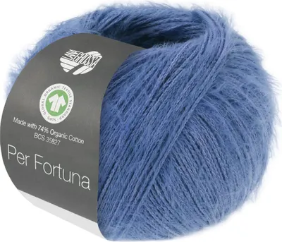 Produktbild von Lana Grossa - Per Fortuna GOTS 0062 veilchenblau