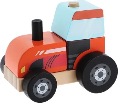Obrázok produktu pre Drevená hračka - Traktor TREFL