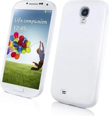Produktbild von muvit miniGEL für Samsung Galaxy S4, weiß