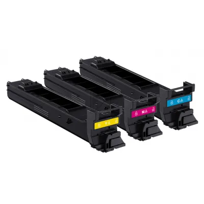 Produktbild von Konica Minolta A0DKJ52, 8000 Seiten, Cyan, Magenta, Gelb, 3 Stück(e)