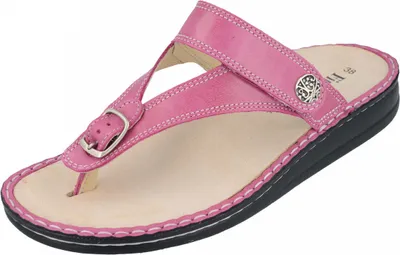 Produktbild von Finn Comfort Alexandria-S Damen Zehentrenner in Rosa, Größe 38