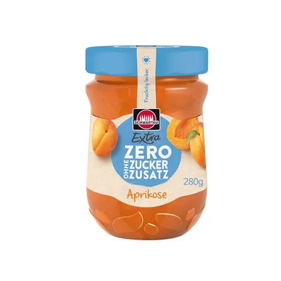 Zdjęcie produktu dla Schwartau Extra Zero Morela bez dodatku cukru owocowa wegańska 280g