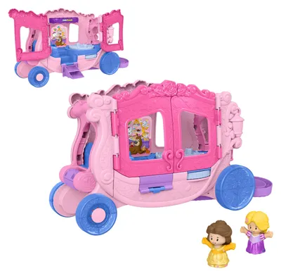 Zdjęcie produktu dla Fisher-Price Little People JCW72, Księżniczka, 1,5 lat(a), Baterie w zestawie, AA, Różowy, Plastik