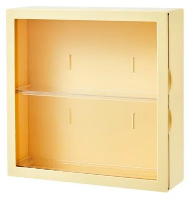 Productafbeelding van Solidchoice - Wandvitrine voor Verzamelobjecten van PET-Acryl