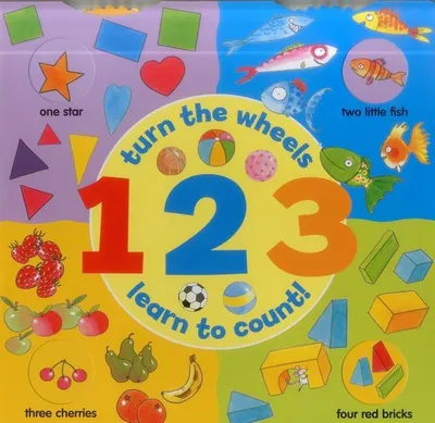 Produktbild von 1 2 3 (A Wheel Book)