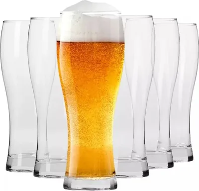 Obrázek produktu pro KROSNO Chill Vysoké sklenice na pivo, Sada 6, 500 ml
