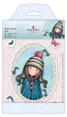 Gummistempel Pompon, mehrfarbig, 23,7 x 13,5 x 0,9 cm