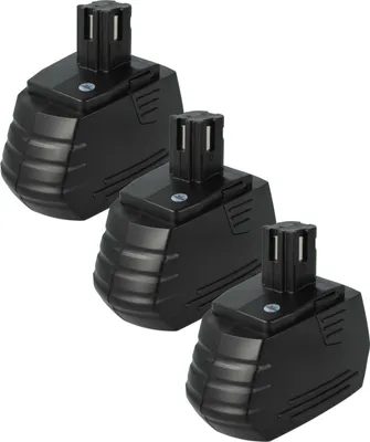 Produktbild von vhbw 3x Akku kompatibel mit Hilti SF4000-A, SF4000, SF180A, SF180-A, SF180, SFL18, SFH181A, SFH181-A, SFH181, SF4000A Werkzeug (1500 mAh, NiMH, 18 V)