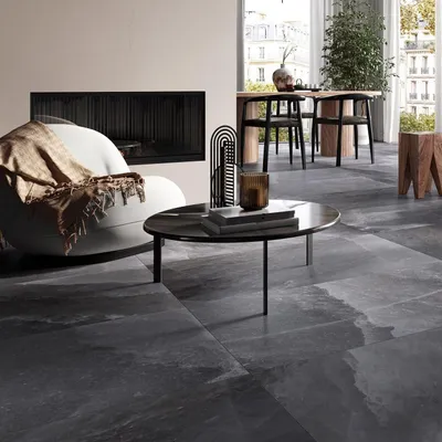 Immagine prodotto di CASA39 Gres porcellanato effetto marmo Nero 60x120 cm Rondine Himalaya