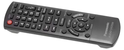 Productafbeelding van Panasonic N2QAYB001101 afstandsbediening voor hifi-systeem (zie beschrijving)