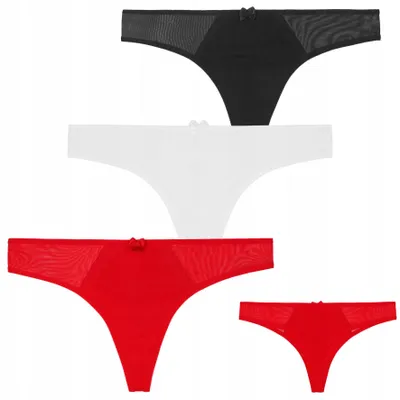 Immagine prodotto di Slip in cotone, taglia XL, confezione da 3 pezzi. Slip per donna