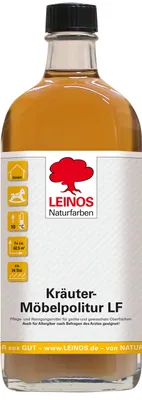 Produktbild von 250ml Leinos Naturfarben Kräuter Möbelpolitur LF 911 Holz Oberflächenreiniger