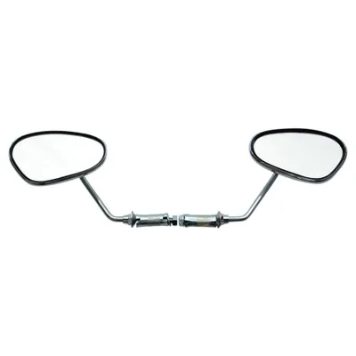 Image de Miroir de guidon SET gauche + droite chromé BUMM 913/2P pour Hercules Puch Kreidler Zündapp