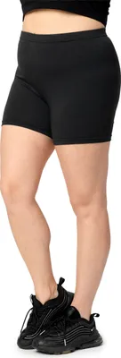 Produktbild von Merry Style Große Größen Damen Shorts Radlerhose Unterhose Hotpants Kurze Hose Boxershorts aus Viskose MS10-451 (Schwarz, 6XL)