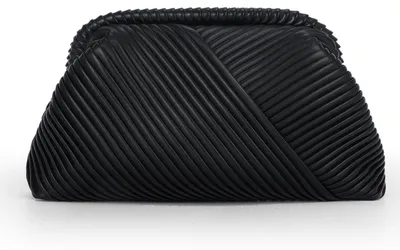Produktbild von Solidchoice – Faltbare Clutch-Handtasche für Damen aus Kunstleder
