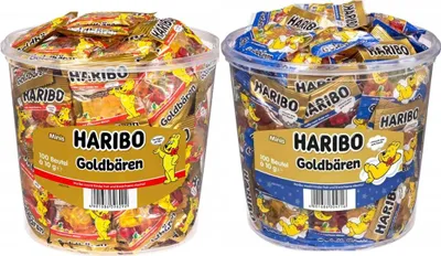 Produktbild von Goldbaren &  Gute-Nacht Goldbaren mini jelly beans 200pcsx10g 2kg - Haribo