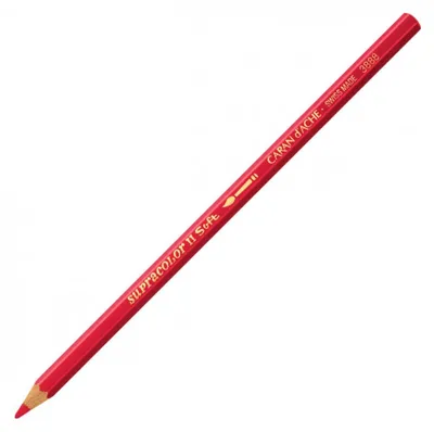 Produktbild von Aquarellkreide "Supracolor", scharlachrot, sechseckig, CARAN D'ACHE 3888.070