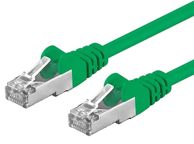 Image de PremiumCord SP6ASFTP010G Câble réseau vert 1 m Cat6a S/FTP (S-STP) (sp6asftp010G)
