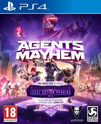 Produktbild von Deep Silver Agents of Mayhem - Day One Edition, PlayStation 4, M (Reif), Physische Medien