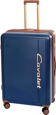 Produktbild von Große Trolley Koffer blau auf 4 Rollen Reisekoffer 77 cm Cavalet bei BOWATEX