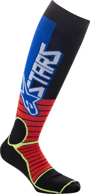 Produktbild von Alpinestars MX Pro Motocross Socken, rot/gelb/schwarz, S