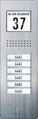Produktbild von m-e modern-electronics 6 FAM. Audio-AUßENSTATION ADV 260