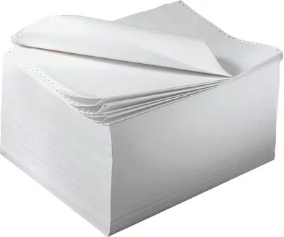 Produktbild von SIGEL 91100 Computerpapier 12"x240 mm, A4, LP, 60 g/m², 1f, blanko, 2000 BL, Endlospapier
