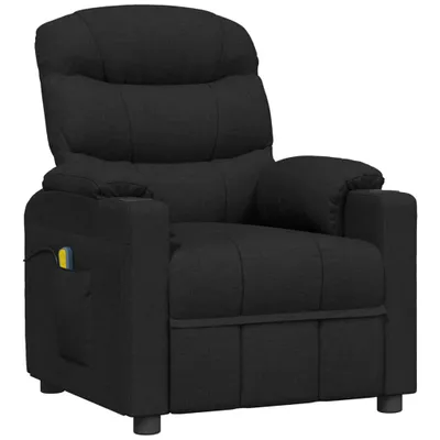 Obrázok produktu pre masážne kreslo vidaXL Black Fabric