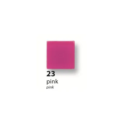 Produktbild von Folia Mosaiksteine, 10 x 10 mm, Kunstharz, Frost, pink (190 Stück)