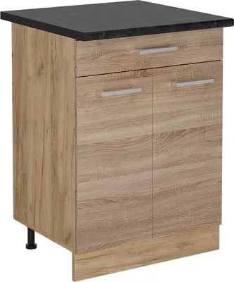 Obrázek produktu pro Spodní skříňka kuchyňské linky Vicco R-Line Sonoma 60 cm se zásuvkou, PD Antracit, Model 54143
