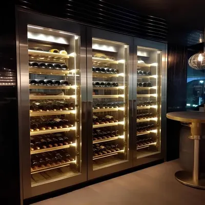 Immagine prodotto di Weinschrank Weinkühlschrank Weinkühler Weinmöbel Weinlagerschrank Weinständer