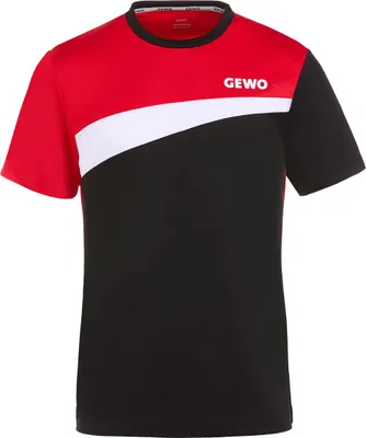 Produktbild von GEWO Shirt Fondi IV schwarz/rot XXS