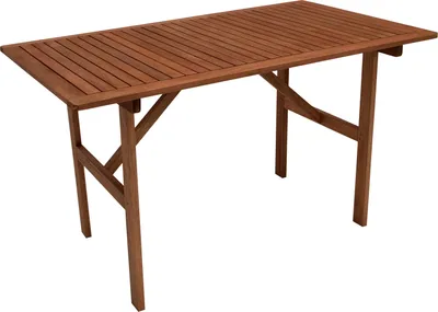 Produktbild von DEGAMO Holztisch Gartentisch Esstisch Gartenmöbel Tisch BRASILIA 70x120cm, Eukalyptus geölt