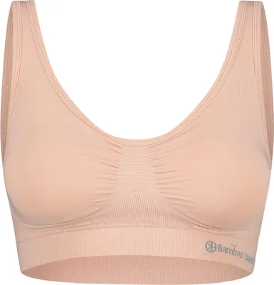 Produktbild von Bamboo Basics Nahtloser Gepolsterter BH Fleur - Nude - 1-Pack, Farbe:Nude, Größe:L