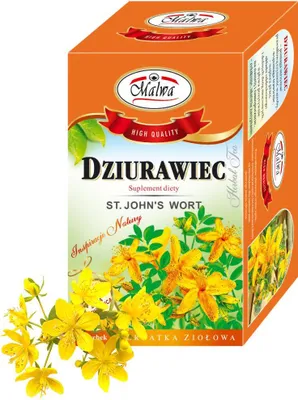 Productafbeelding van Johanneswortel kruidenthee, 20 theezakjes / MALWA voedingssupplement