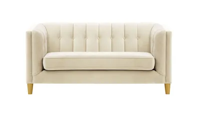 Produktbild von SLF24 - Zweisitzer-Sofa Sodre - hellbeige - Velluto 2